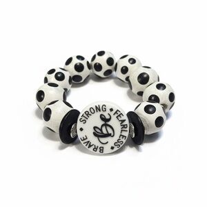Strong • Brave • Fearless – Tolee Dezigns Stretch Strand Bracelet